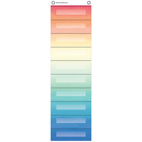 Teacher Created Resources TCR20842 File Storage Pcket Chart Watercolor