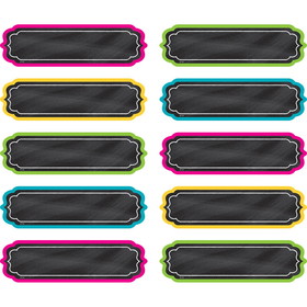 Teacher Created Resources TCR20871-3 Chalkboard Brights Labels (3 PK)