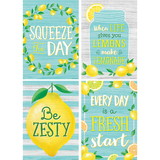 Teacher Created Resources TCR2088534 Lemon Zest Poster Set 4 Pcs