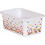 Teacher Created Resources TCR20888 Confetti Small Plastic Storage Bin, Price/Each