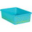 Teacher Created Resources TCR20900 Teal Confetti Large Plastic Bin, Price/Each