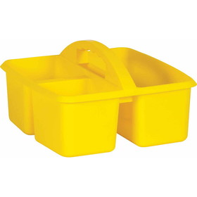 Teacher Created Resources TCR20912 Yellow Plastic Storage Caddy