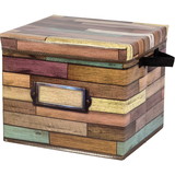 Teacher Created Resources TCR20915 Reclaimed Wood Storage Box