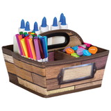 Teacher Created Resources TCR20916 Reclaimed Wood Storage Caddy
