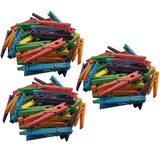 Teacher Created Resources TCR20933-3 Stem Basics Multicolor, Clothespins (3 PK)