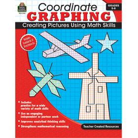 Teacher Created Resources TCR2115 Coordinate Graphing Gr 5-8 No Cd Included