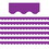 Teacher Created Resources TCR2153-6 Purple Scalloped Border Trim (6 PK)