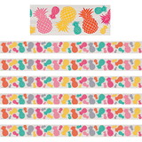Teacher Created Resources TCR2157-6 Tropical Punch Pineapples, Straight Border Trim (6 PK)