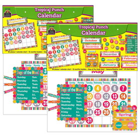 Teacher Created Resources TCR2685-2 Tropical Punch Calendar Bbs (2 ST)