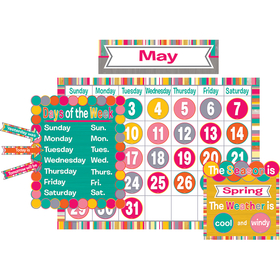 Teacher Created Resources TCR2685 Tropical Punch Calendar Bbs