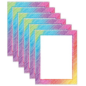 Teacher Created Resources TCR2688-6 Scribble Computer Paper (6 PK)
