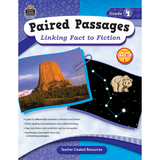 Teacher Created Resources TCR2914 Paired Passages Linking Fact To Fiction Gr 4