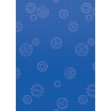 Teacher Created Resources TCR32356 Gears Bulletin Board Roll 4/Ct, Better Than Paper