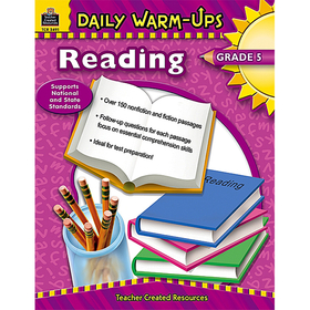 Teacher Created Resources TCR3491 Daily Warm-Ups Reading Gr 5