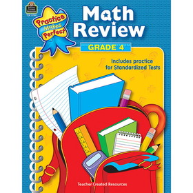 Teacher Created Resources TCR3744 Math Review Gr 4 Practice Makes, Perfect