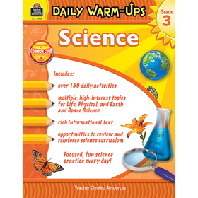 Teacher Created Resources TCR3968 Daily Warm Ups Science Gr 3