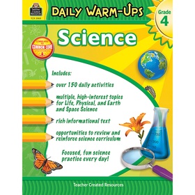 Teacher Created Resources TCR3969 Daily Warm Ups Science Gr 4