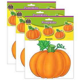 Teacher Created Resources TCR4146-3 Pumpkins Accents (3 PK)