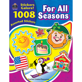 Teacher Created Resources TCR4224 For All Seasons Sticker Book 1008Pk