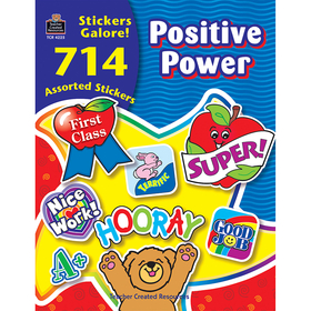 Teacher Created Resources TCR4225 Positive Power Sticker Book 714Pk