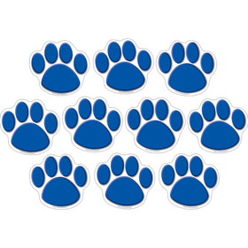 Teacher Created Resources TCR4275 Accents Blue Paw Prints