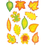 Teacher Created Resources TCR4419 Accent Dazzlers Autumn Leaves, Price/PK