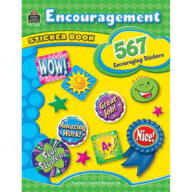 Teacher Created Resources TCR4434 Encouragement Sticker Book