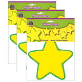 Teacher Created Resources TCR4591-3 Yellow Stars Accents (3 PK)