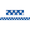 Teacher Created Resources TCR4620 Blue With White Paw Prints Straight Border Trim, Price/EA
