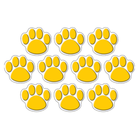 Teacher Created Resources TCR4645 Gold Paw Prints Accents