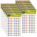 Teacher Created Resources TCR4742-6 Colorful Paw Prints Mini, Stickers Value Pack (6 PK)