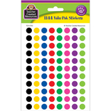 Teacher Created Resources TCR4743 Colorful Circles Mini Stickers Value Pack