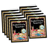 Teacher Created Resources TCR4834-10 Substitute Teacher Pocket, Folder (10 EA)