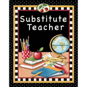 Teacher Created Resources TCR4834 Substitute Teacher Pocket Folder Tc