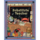 Teacher Created Resources TCR4836 Sw Substitute Teacher Pocket Folder