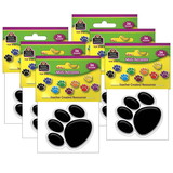 Teacher Created Resources TCR5116-6 Colorful Paw Prints Mini, Accents (6 PK)