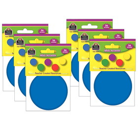 Teacher Created Resources TCR5127-6 Colorful Circles Mini, Accents (6 PK)