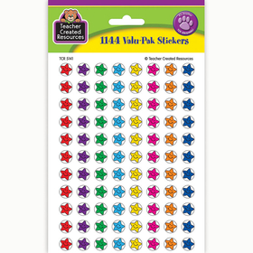 Teacher Created Resources TCR5141 Smiley Stars Mini Stickers Valu-Pak - 1144/Pk