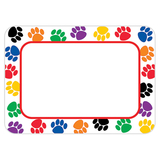 Teacher Created Resources TCR5168 Colorful Paw Prints Name Tags - Labels