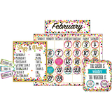 Teacher Created Resources TCR5443 Confetti Calendar Bbs