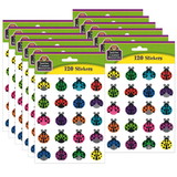 Teacher Created Resources TCR5462-12 Colorful Ladybugs Stickers (12 PK)