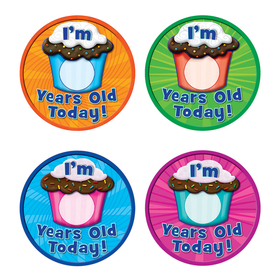 Teacher Created Resources TCR5470 I Am Years Old Today Wear Em Badges