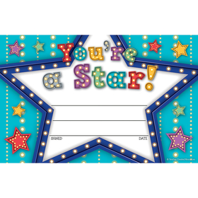 Teacher Created Resources TCR5485 Marquee Youre A Star Awards