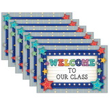 Teacher Created Resources TCR5486-6 Marquee Welcome Postcards (6 PK)