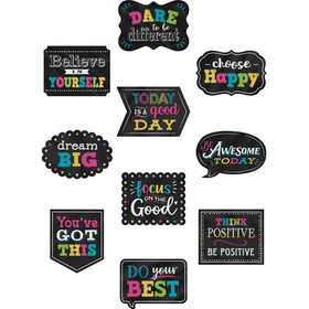 Teacher Created Resources TCR5576 Chalkboard Positive Sayings Accents