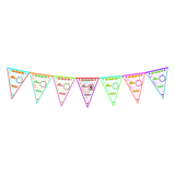 Teacher Created Resources TCR5578 All About Me Pennants Bb Set