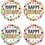 Teacher Created Resources TCR5598-6 Confetti Happy Birthday, Badges (6 PK)