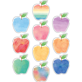 Teacher Created Resources TCR5611 Watercolor Apples Accents