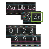 Teacher Created Resources TCR5621 Chalkboard Brights Alphabet Line - Bb Set