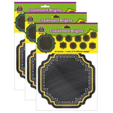 Teacher Created Resources TCR5622-3 Chalkboard Brights Accents (3 PK)
